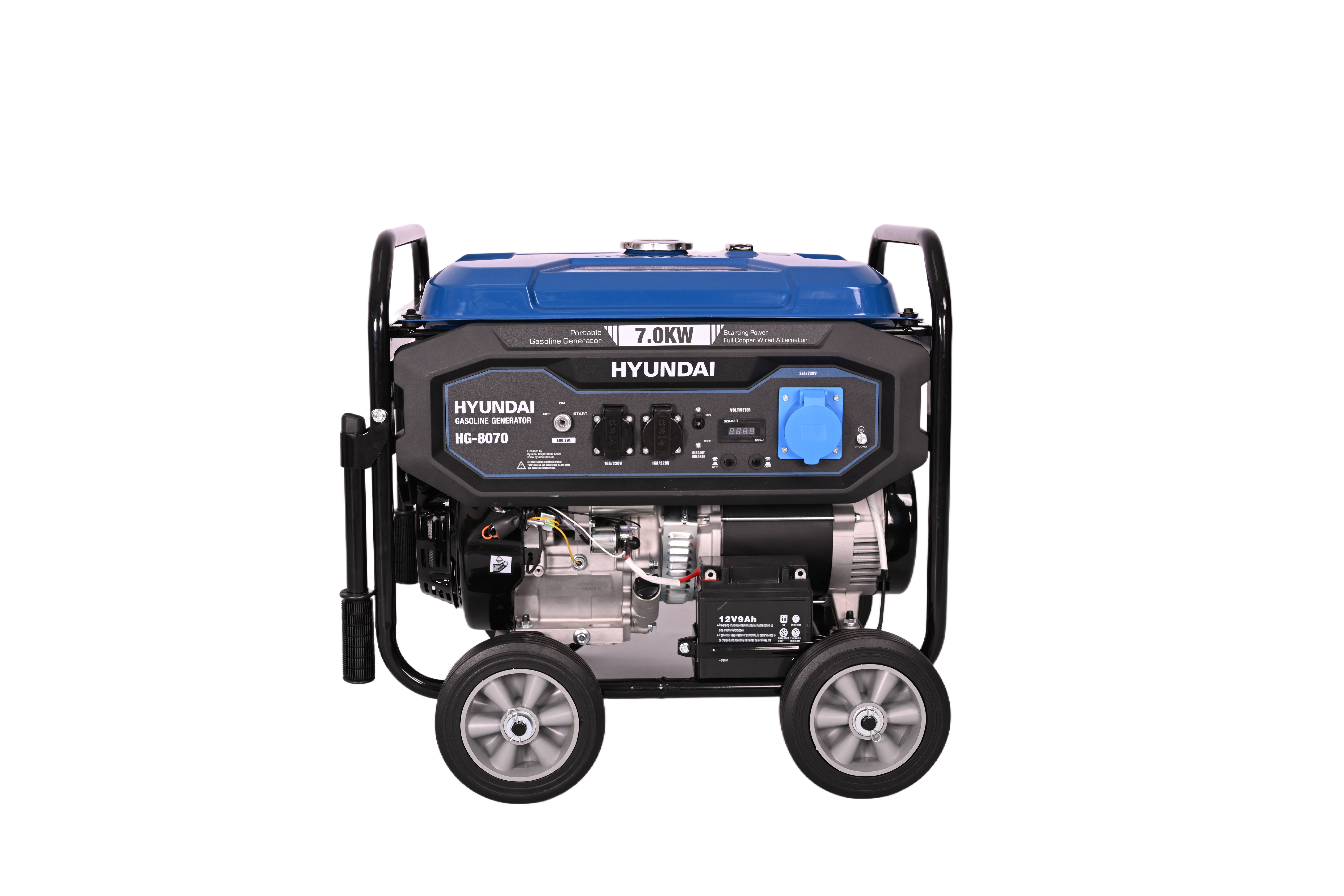 موتور برق بنزینی 7 کیلووات هیوندای مدل HG8070