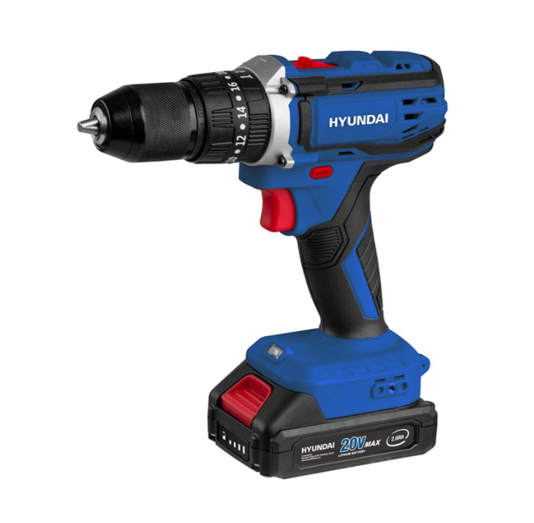 دریل شارژی 20 ولت هیوندا مدل hp420